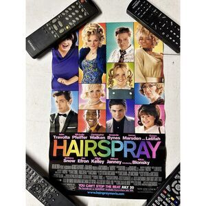 Hairspray movie poster (b)  : 11 x‎ 17 inches : John Travolta, Queen Latifah